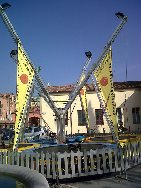 Salto del trampolino Super Frog a Scandiano (RE) dal 07 al 23 marzo 2015